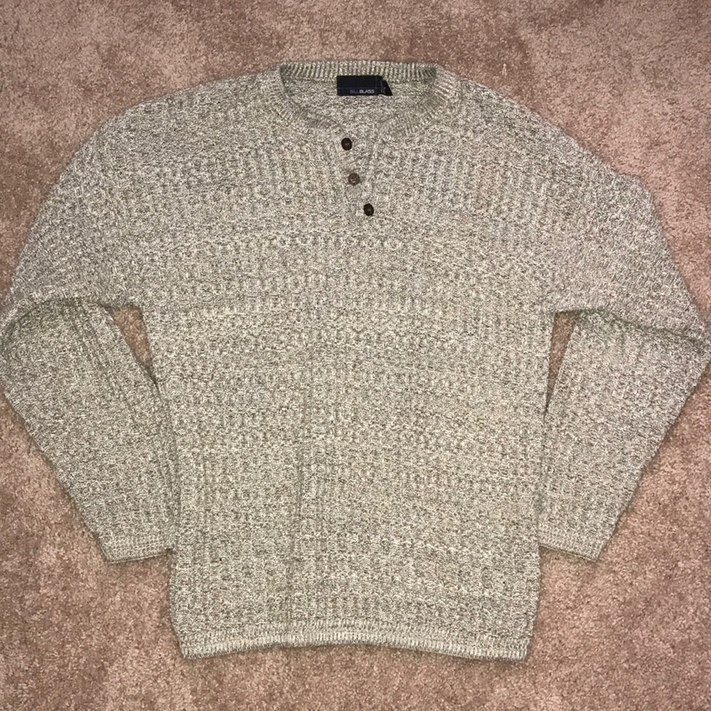 Henley sweater